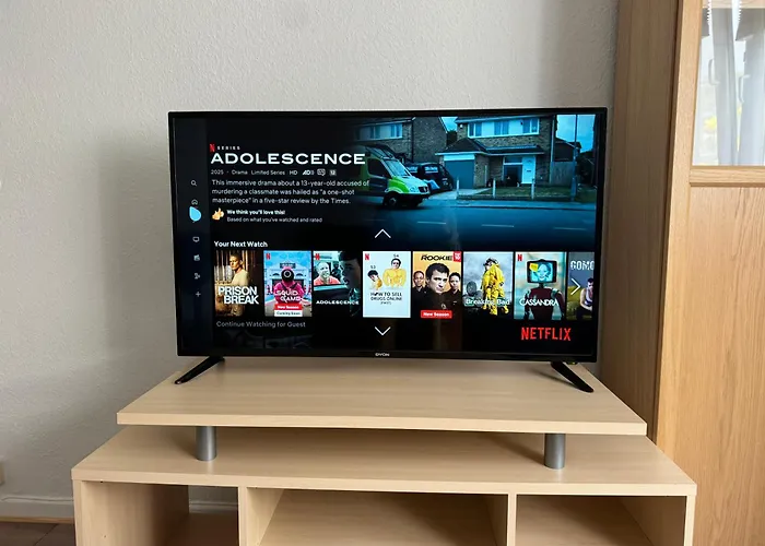 公寓 Mit Vollausgestatteter Kueche - Smarttv I Free Netflix I 24h Check In